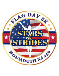 Monmouth County's Stars & Strides Flag Day 5K & 1-Mile Freedom Walk logo