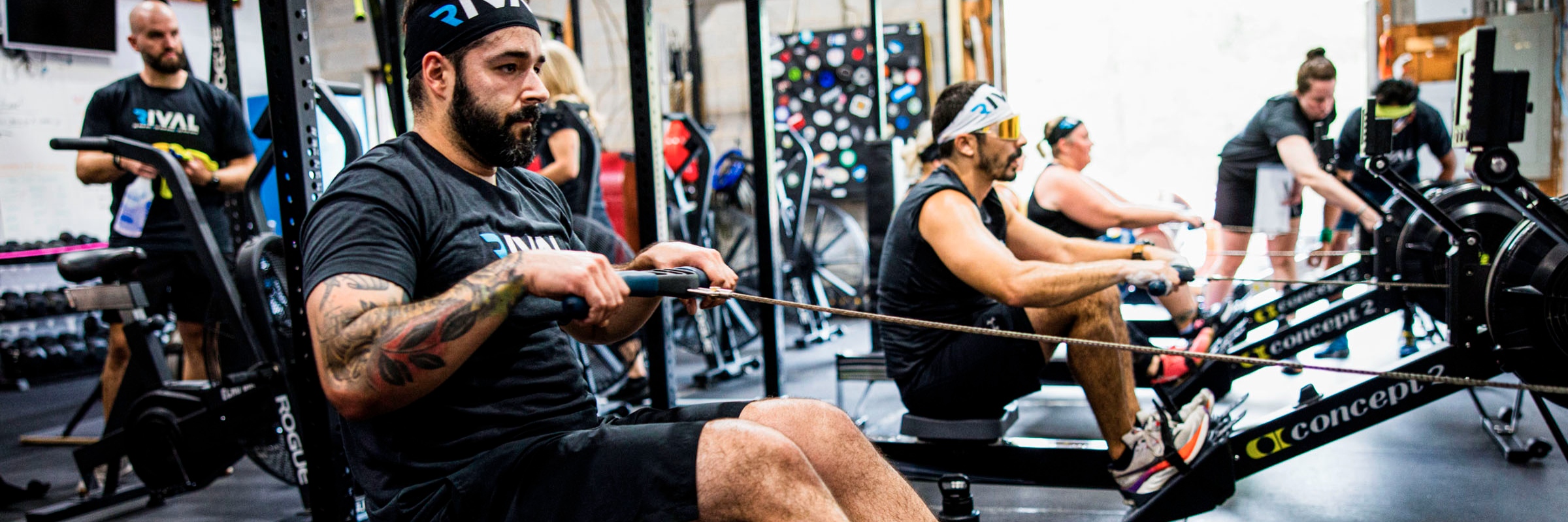 Rival Erg - 60 Min Ski, Bike, Row Competition