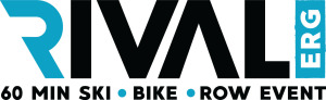 Rival Erg - 60 Min Ski, Bike, Row Competition logo