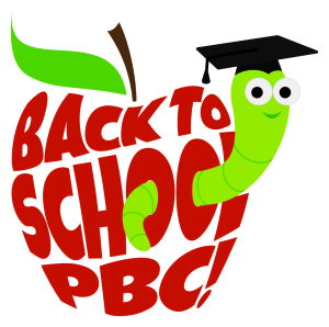 Back to School PBC Volunteer Sign Up logo