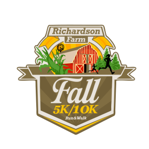 Richardson Farm Fall 5K & 10K with Family 1 Mile Adventure Run logo