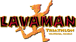 Lavaman Triathlon logo