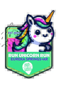 Run Unicorn Run - Magic Mile Fun Run, 5K & 10K logo