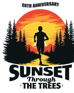 Sunset Through the Trees Fun Runs logo