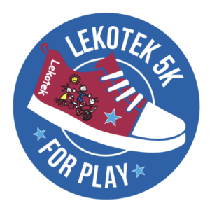 Lekotek Run logo