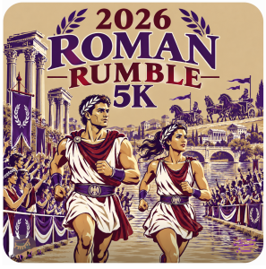 Roman Rumble 5K logo