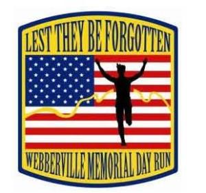 Webberville Memorial Day Run logo