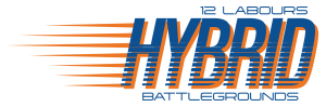 The 12 Labours Hybrid Battlegrounds logo