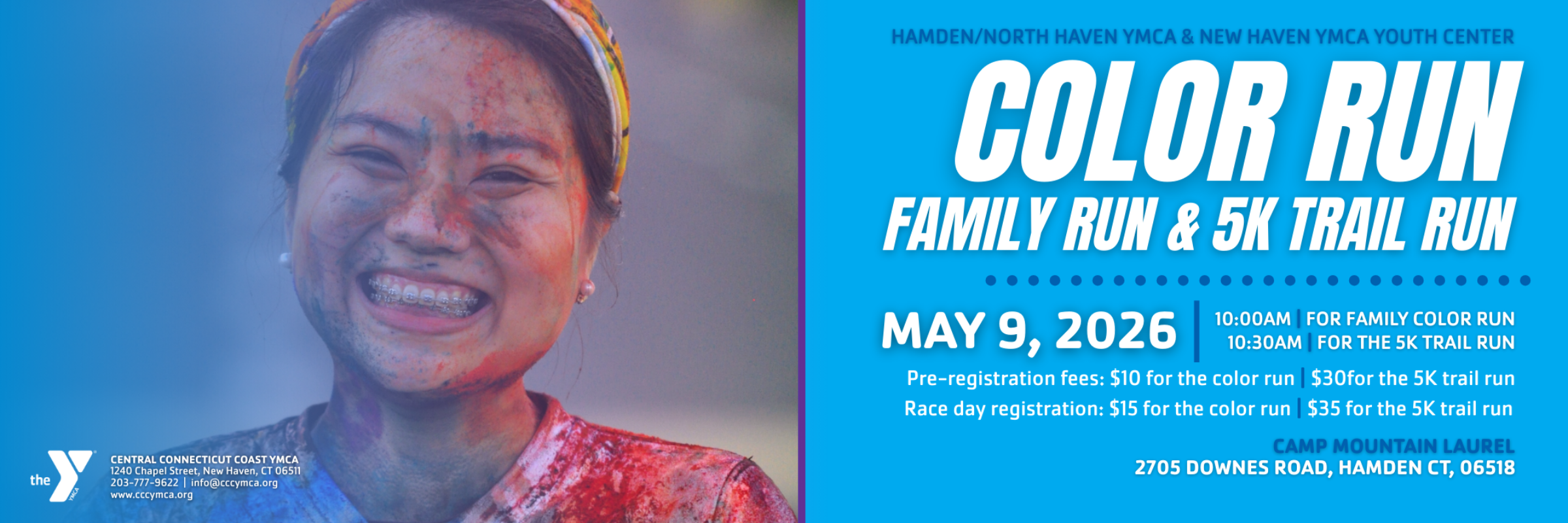 2nd Annual Camp Mountain Laurel - Color Run & Trail Run