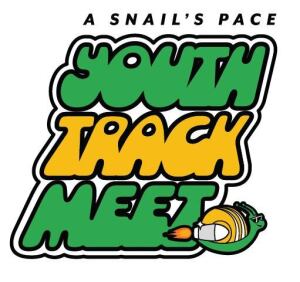 A Snail's Pace x Hoka Youth Track Meet logo