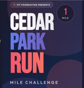 Cedar Park Run Mile Challenge (Fall Edition) logo