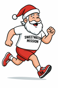 2026 Sweetwater Mission Santa Run 5K logo