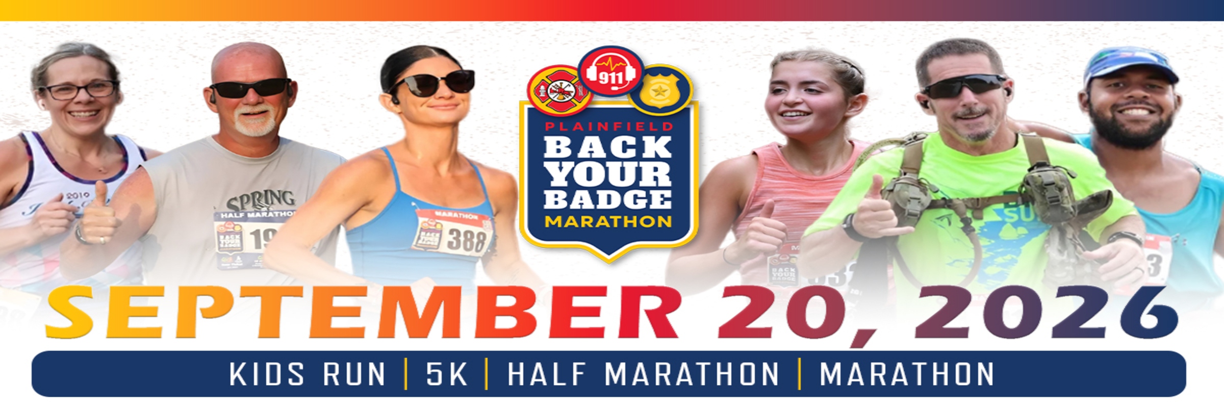 Back Your Badge Marathon