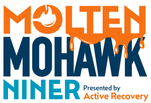 Molten Mohawk Niner (and 4 Miler) logo