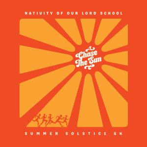 Chase the Sun Summer Solstice 5k logo