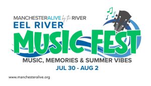 Eel River Music Fest Rock the Run 5K logo