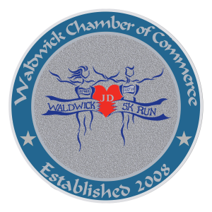 Waldwick Chamber of Commerce 5K Run and 1 Mile Walk logo