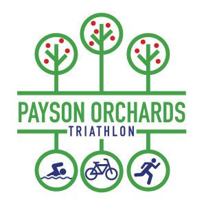 Payson Orchards Triathlon 2026 logo