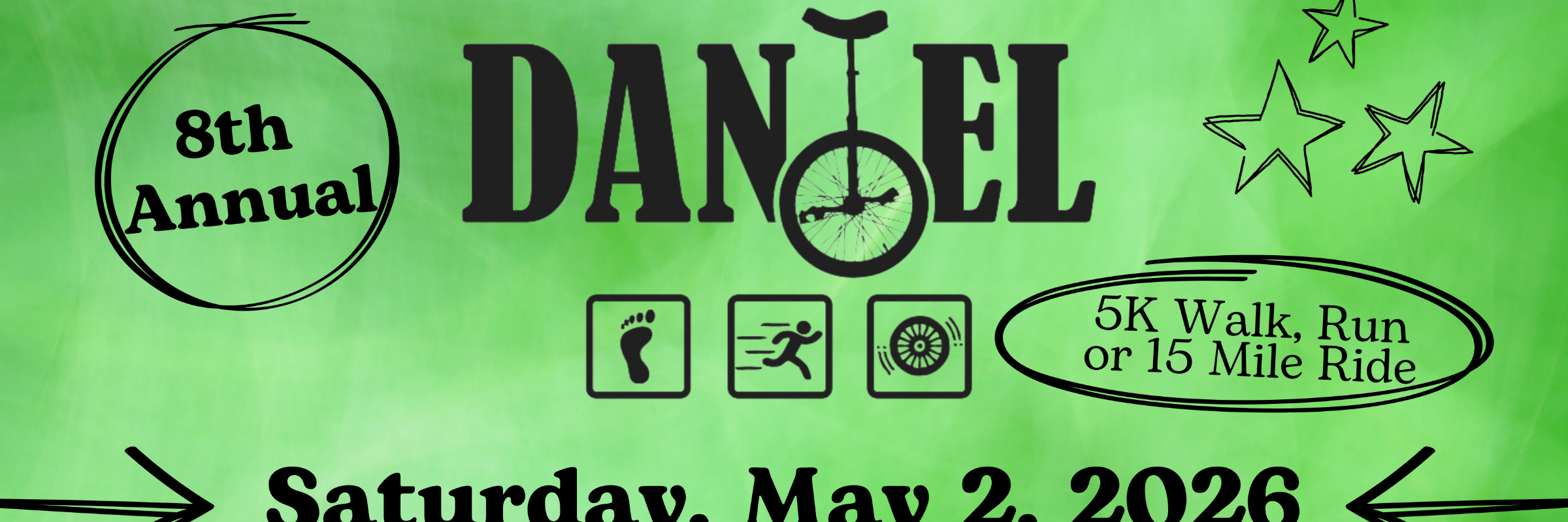 Walk Run or Roll for Daniel