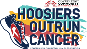Hoosiers Outrun Cancer logo