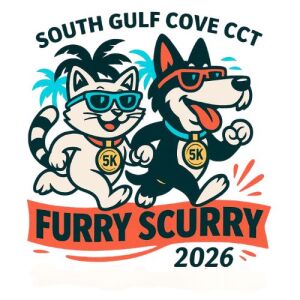 South Gulf Cove Cct Furry Scurry 5K (Feb. 8am) logo