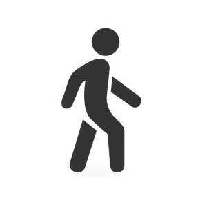Be the One Walk logo