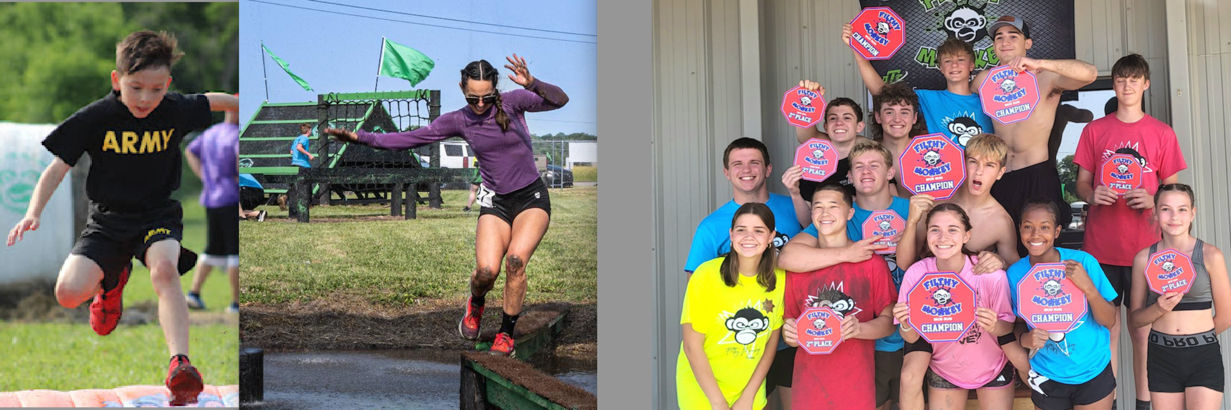 Filthy Monkey Obstacle Course Race