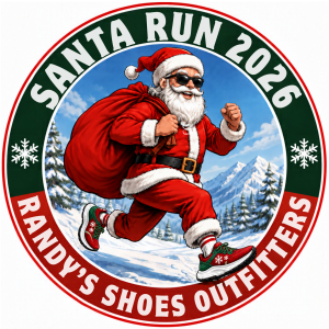 Randy's Shoes Santa Run logo