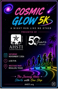 Cosmic Glow 5K Run/ Walk logo