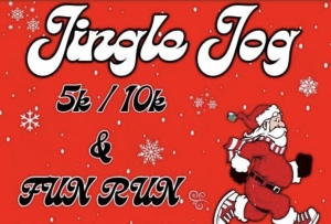 Jingle Jog 5K & 10K / Holiday Hustle 1M logo