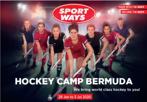 The Bermuda Hockey Federation "SportWays" Camp 2026 logo