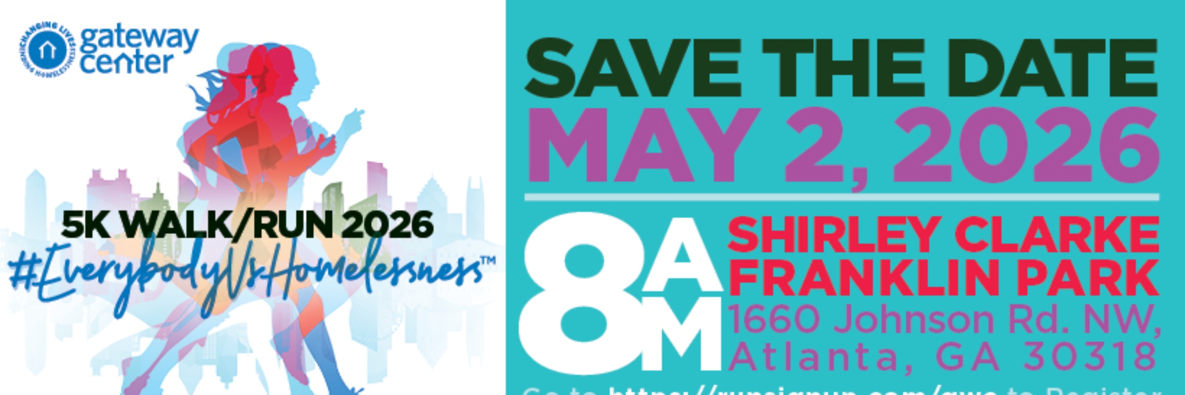 Gateway Center's Everybody VS. Homelessness™ 5K Walk/Run