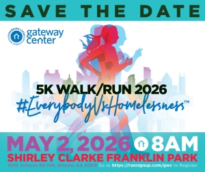 Gateway Center's Everybody VS. Homelessness™ 5K Walk/Run logo