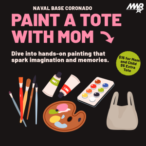 Paint a Tote with Mom logo