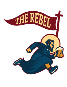 The Rebel 5k Brew Run logo