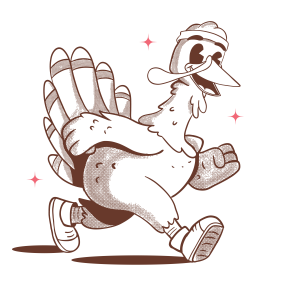 Davidson Turkey Trot logo
