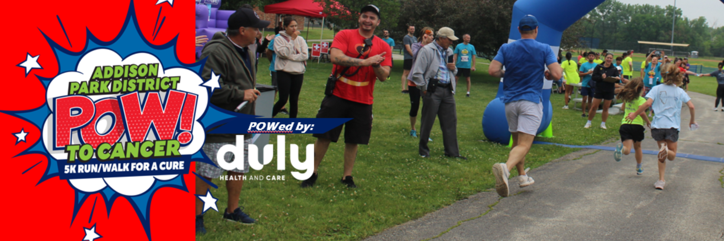Addison Park District POW! to Cancer 5K Run for a Cure