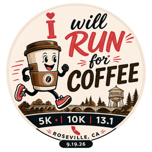 Resolution Run for Coffee 5K/10K/13.1 - Roseville logo