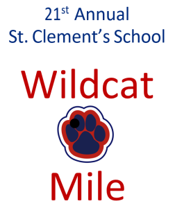 St. Clement's School Wildcat Mile logo