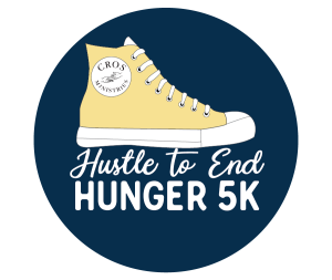 Hustle to End Hunger 5K logo