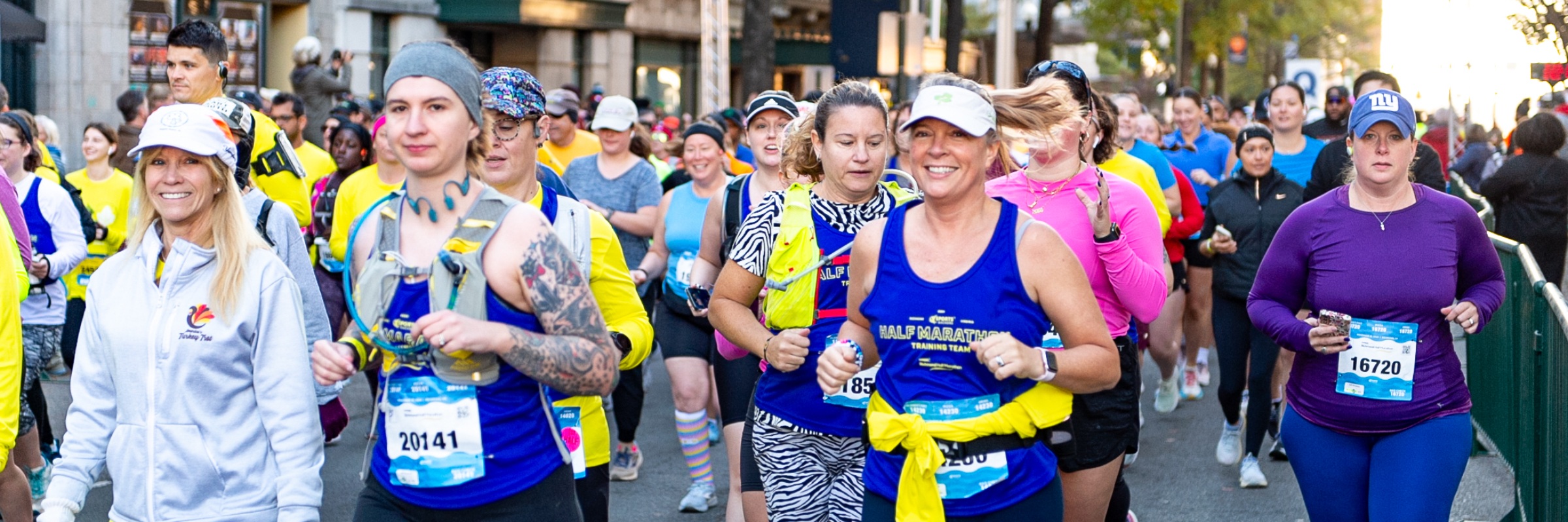 Sports Backers Half Marathon Training Team