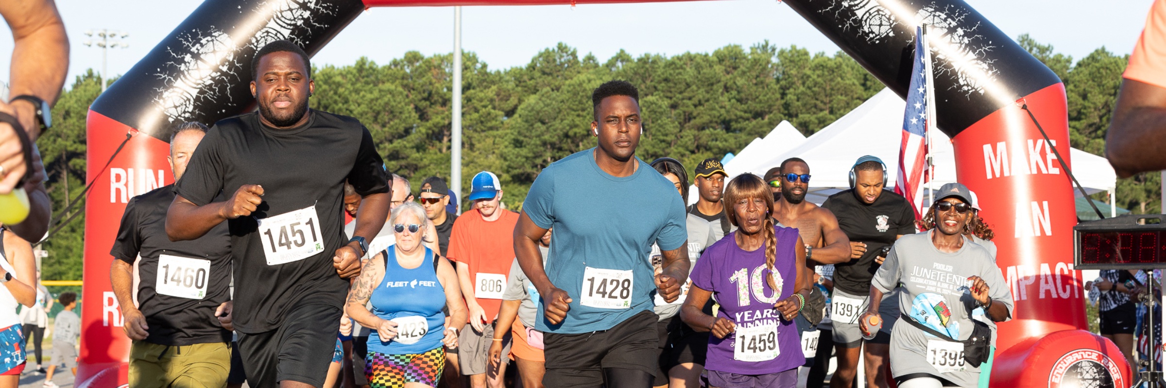Pooler Juneteenth Celebration 6.19k/1.9k Run & Walk - Presented by DVI Liquidating Trust