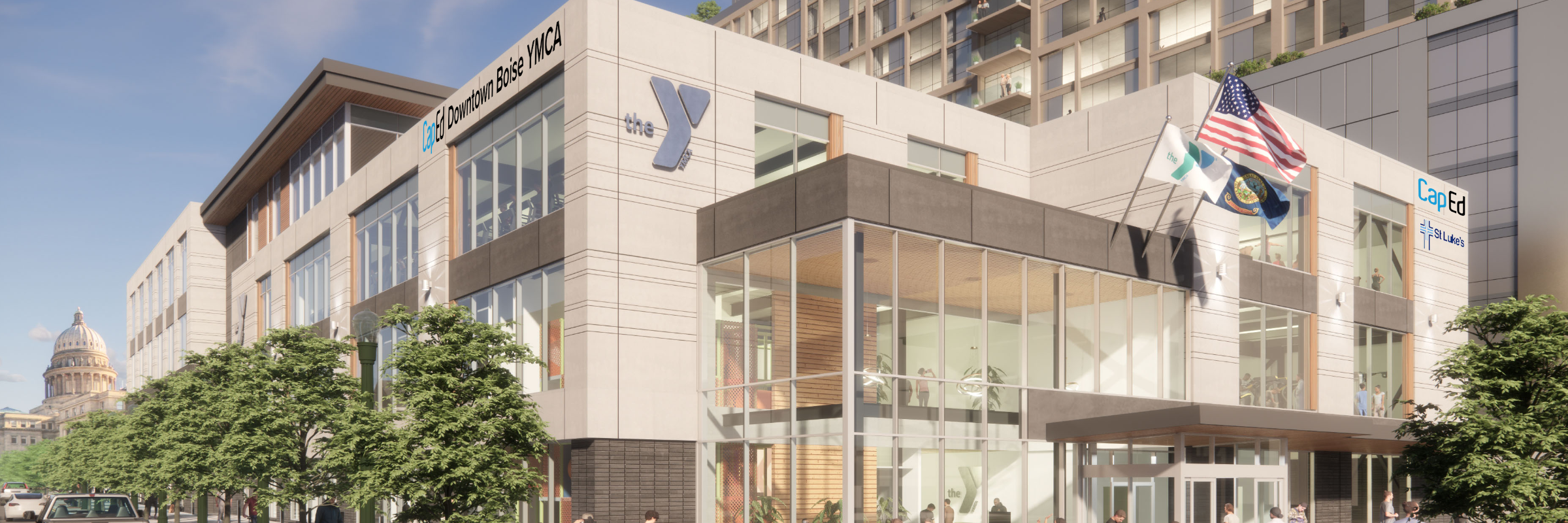 The CapEd Downtown Boise YMCA Grand Opening Walk