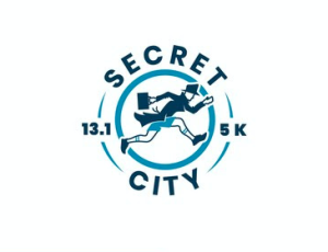 Secret City Half Marathon and 5K logo
