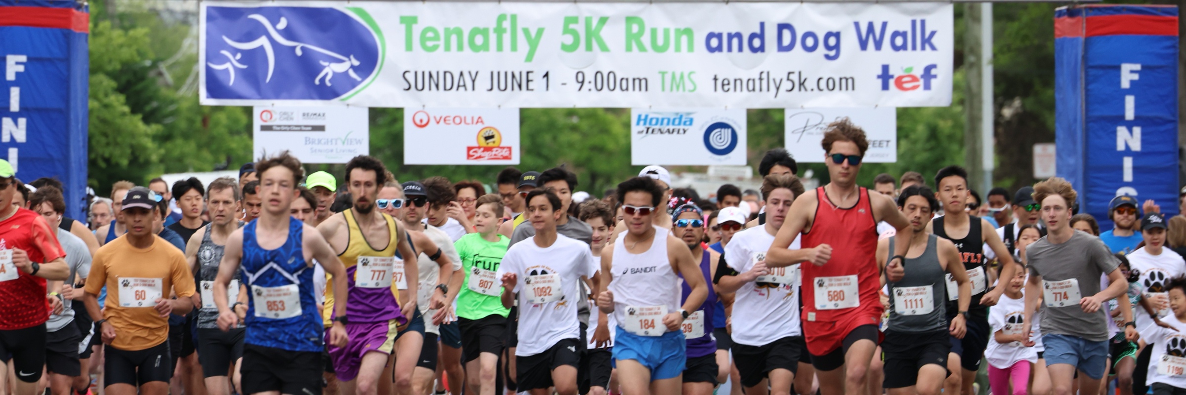 TEF Tenafly 5K Run and Dog Walk