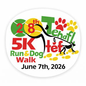 TEF Tenafly 5K Run and Dog Walk logo