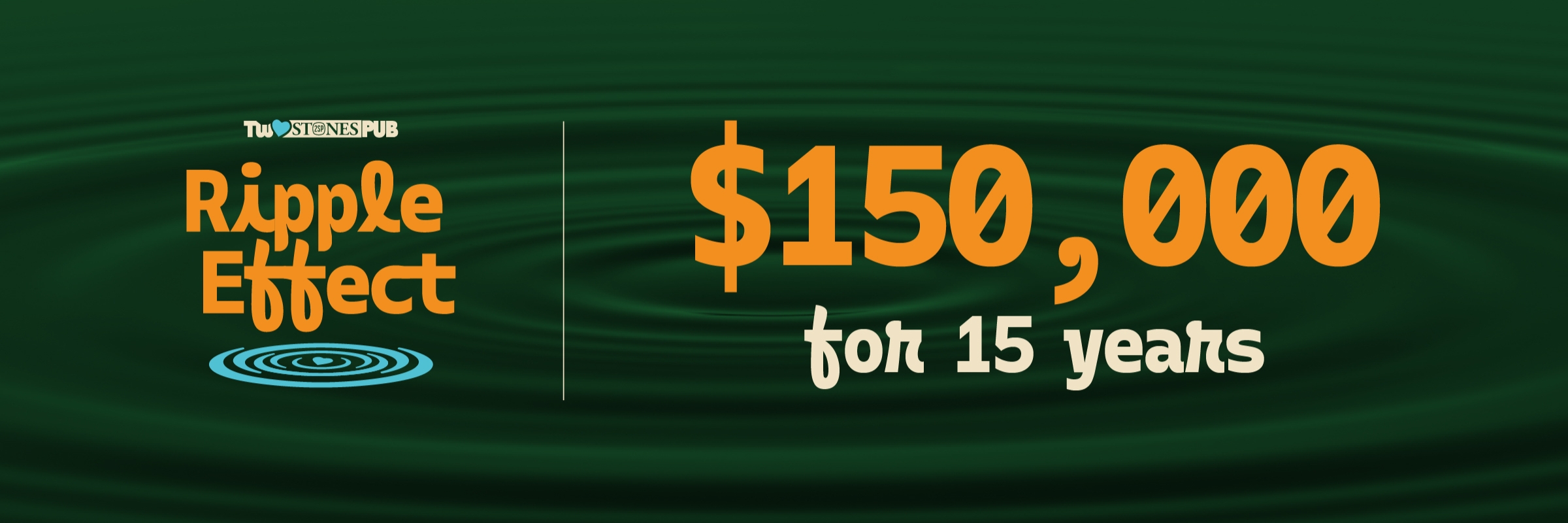 Ripple Effect: Two Stones Pub’s 15‑Year Anniversary Fundraiser