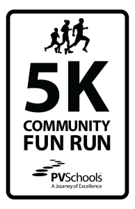 PV Schools Community 5K Fun Run/Walk logo