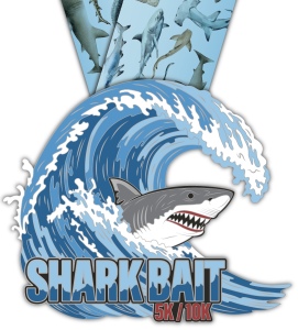 Shark Bait "Live Virtual" 5k/10k logo
