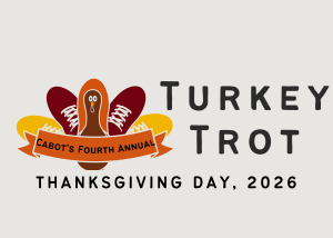 Cabot's Turkey Trot - Presented by Thomas Long Homes logo